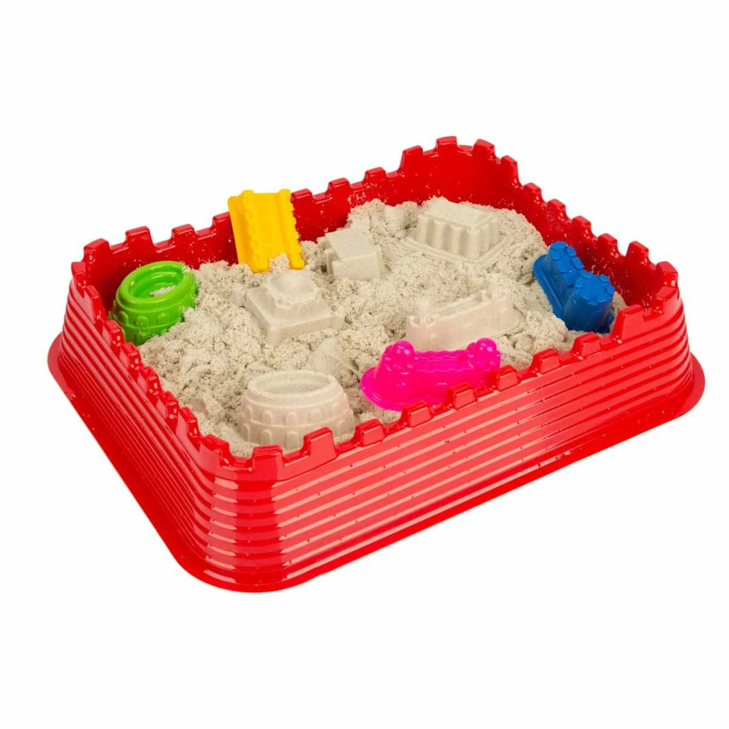 Nessiworld Craft Adventure Castle Play Sand Set 8 Pieces 1000 g