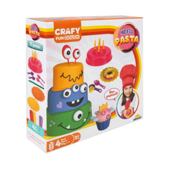 Nessiworld Crafy Yummy Cake Play Dough Set 17 Pieces 200 gr.