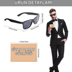 Nessiworld Groom Glasses – Wedding and Bachelorette Party Accessory