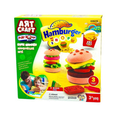 NessiWorld DedeGameDoughHamburgerSet