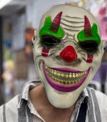 Nessiworld Crazy Smile Psycho Clown Themed Joker Mask