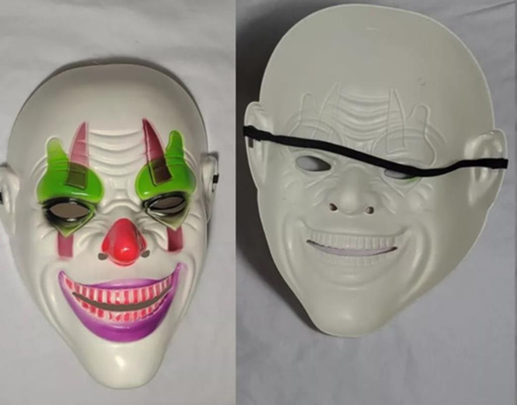 Nessiworld Crazy Smile Psycho Clown Themed Joker Mask