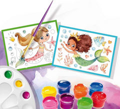 Nessiworld Mermaid Pattern Watercolour Set
