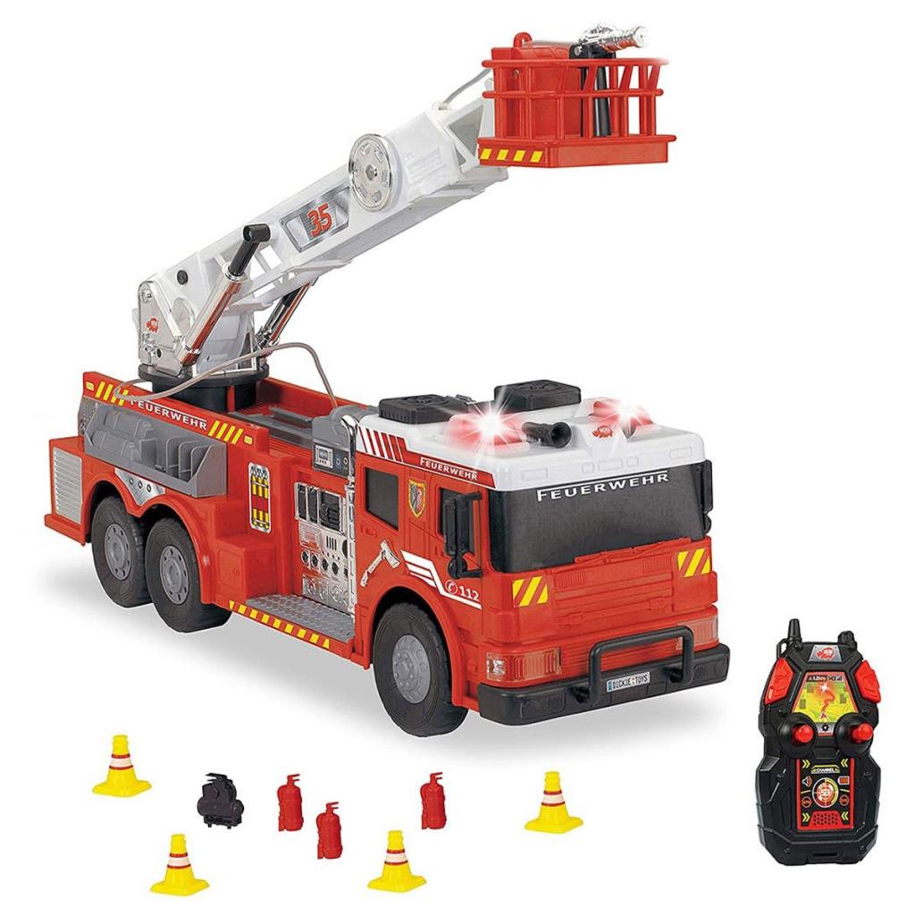 Nessiworld Dickie Aerial Ladder Sound Fire Truck