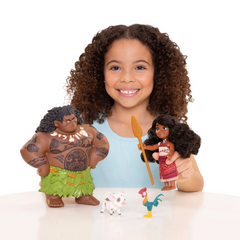 Nessiworld Disney Moana 2 Moana and Maui Playset 15 cm
