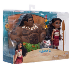 Nessiworld Disney Moana 2 Moana and Maui Playset 15 cm