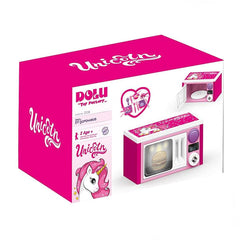 Nessiworld Full Unicorn Sound Pink Microwave Oven