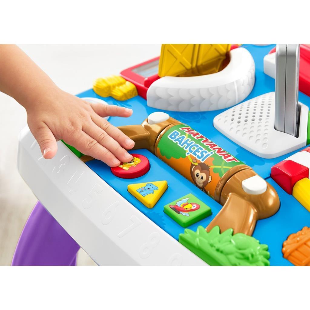 DRH44 Fisher-Price® Age-Based Developmental Puppy's Activity Table Turkish and English