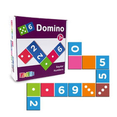 Nessiworld EDU-3012 Domino en bois avec chiffres -Chiva