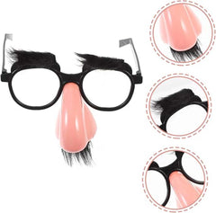 Nessiworld Fun Disguise Eyebrow Moustache Humor Glasses 9x13 cm