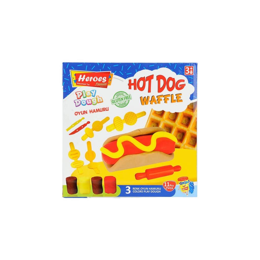 Coffret de pâte à modeler Nessiworld ERN-584 Heroes (taille moyenne) - Jouets Eren