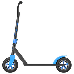 Evo 2 Wheel Dirt Rider Blue Scooter