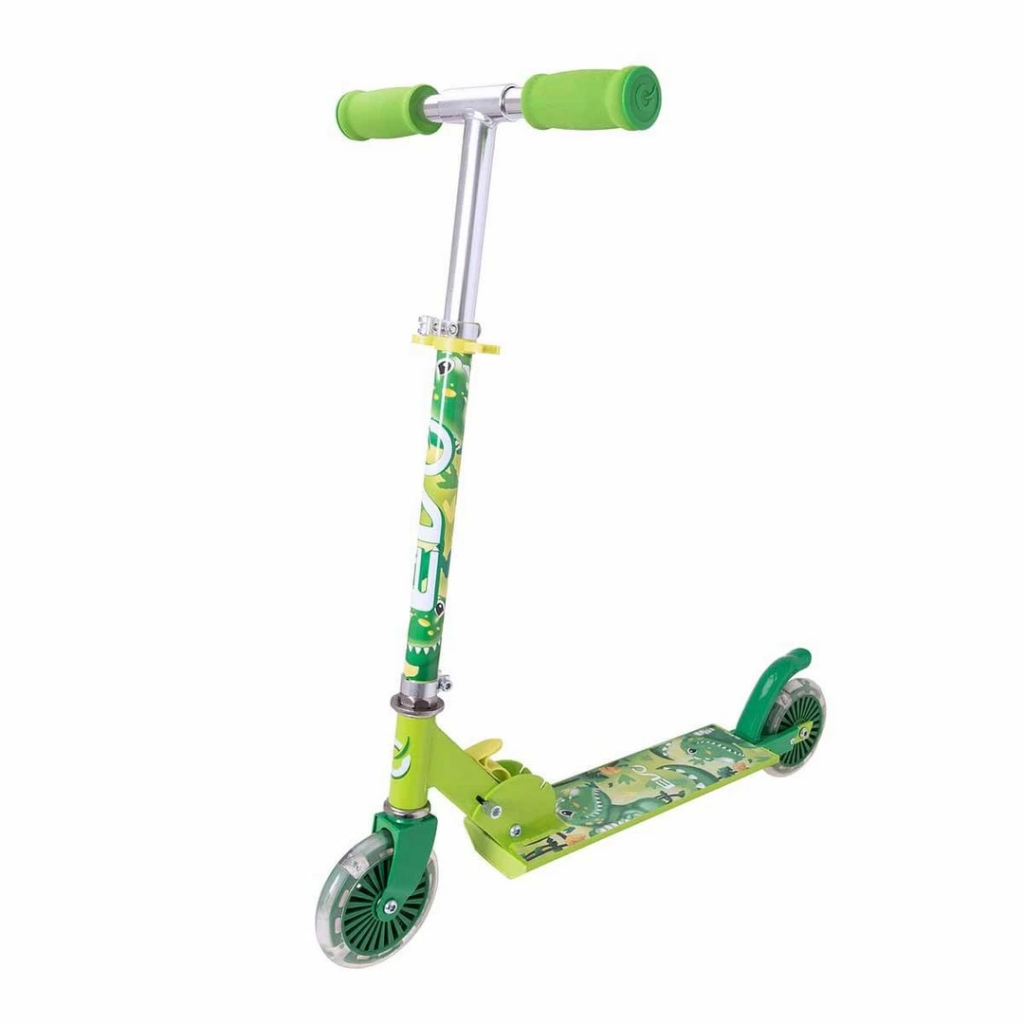 Trottinette pliable à 2 roues Nessiworld Evo Dino Light