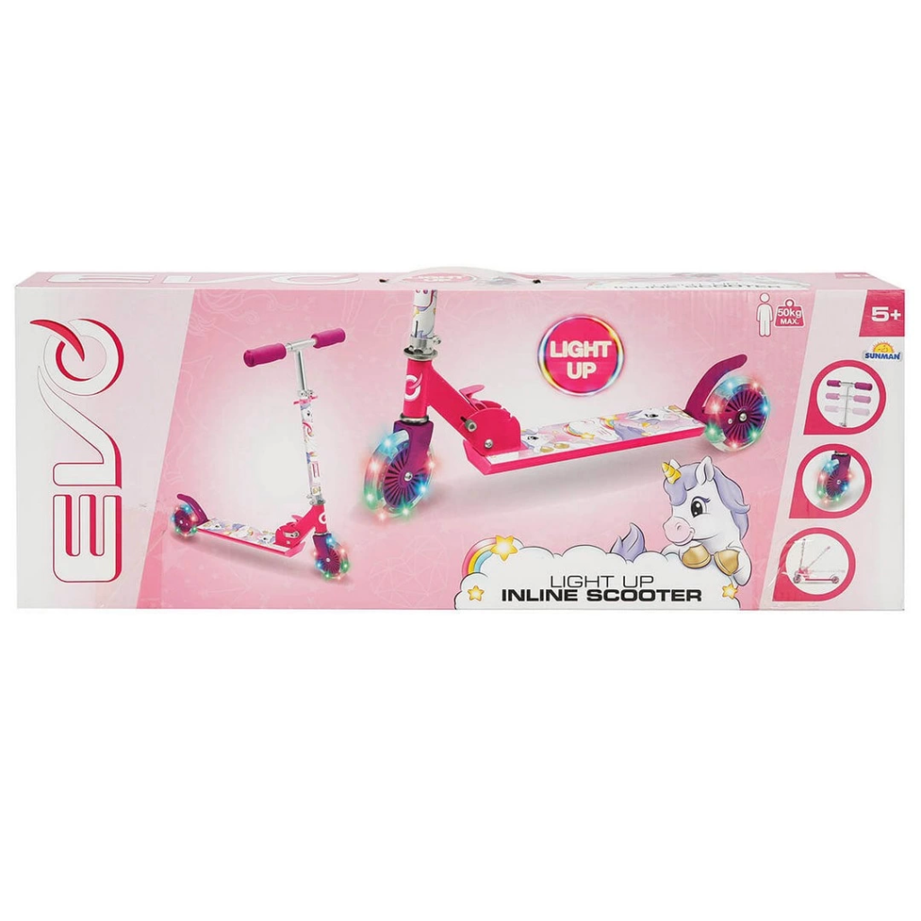 Nessiworld Evo 2 -WHEELLAINE UNICORN INLINE LIGHT SCOURER