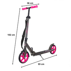 Nessiworld Evo Flexi Max 2 Wheel Scooter Pink