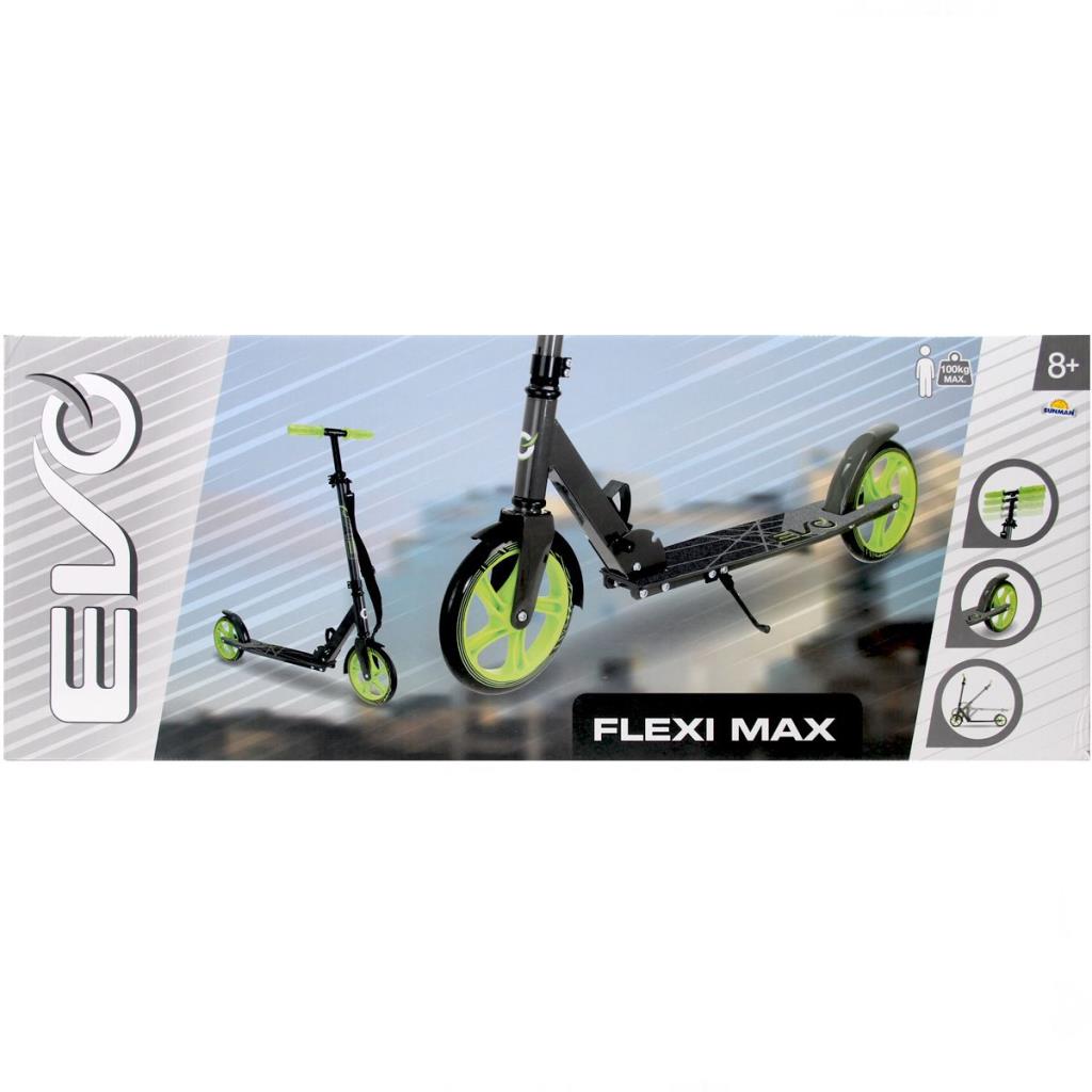 Nessiworld Evo Flexi Max 2 Wheel Scooter Green