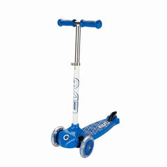 Nessiworld Evo Lighted 3 Wheel Blue Scooter