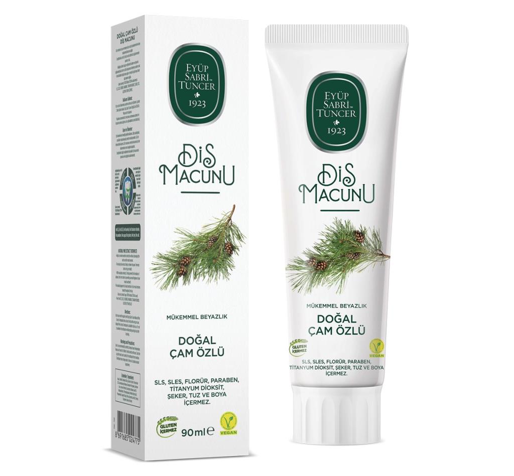 Nessiworld Eyüp Sabri Tuncer Dentifrice Naturel 90 Gr Extrait de Pin