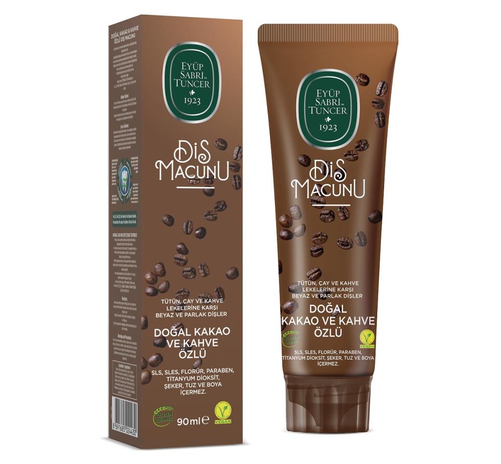 Nessiworld Eyüp Sabri Tuncer Natural Toothpaste 90 Gr Cocoa &amp; Coffee Extract