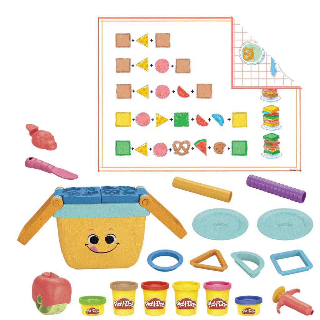 F6916 Play-Doh Picnic Shapes Starter Set +3 years old