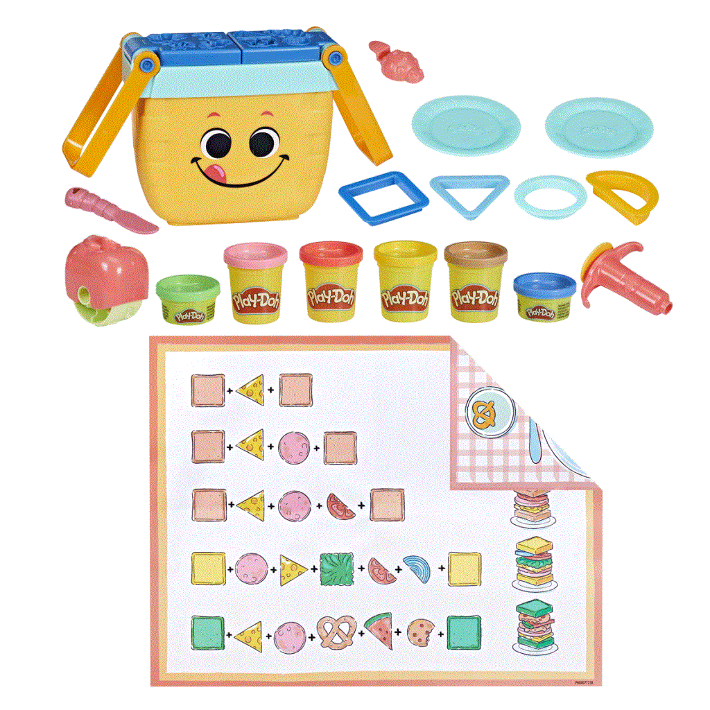 F6916 Play-Doh Picnic Shapes Starter Set +3 years old