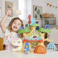 Nessiworld F9477 Spidey ve İnanılmaz Arkadaşları - Dino Webs Ağaç Evi Set