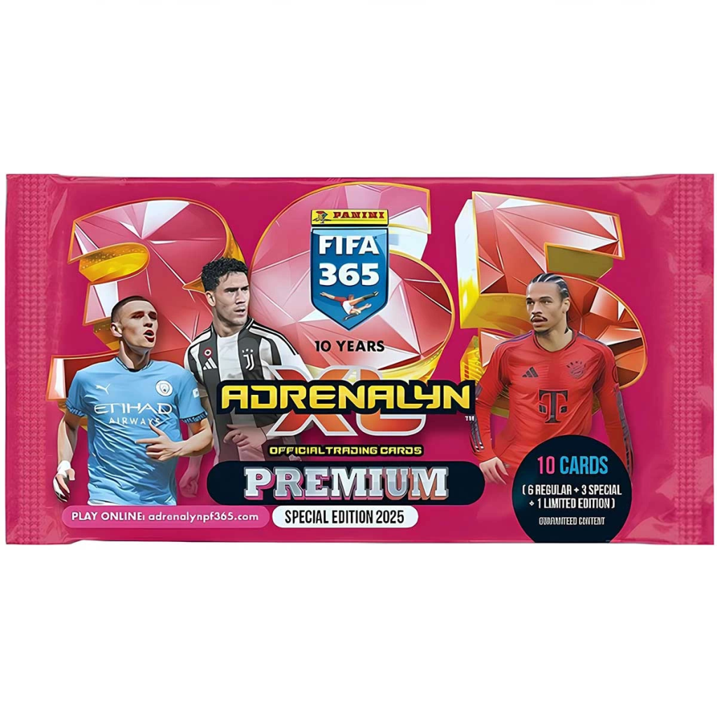 Nessiworld Fifa 365 Adrenalyn XL 2025 Premium Football Cards