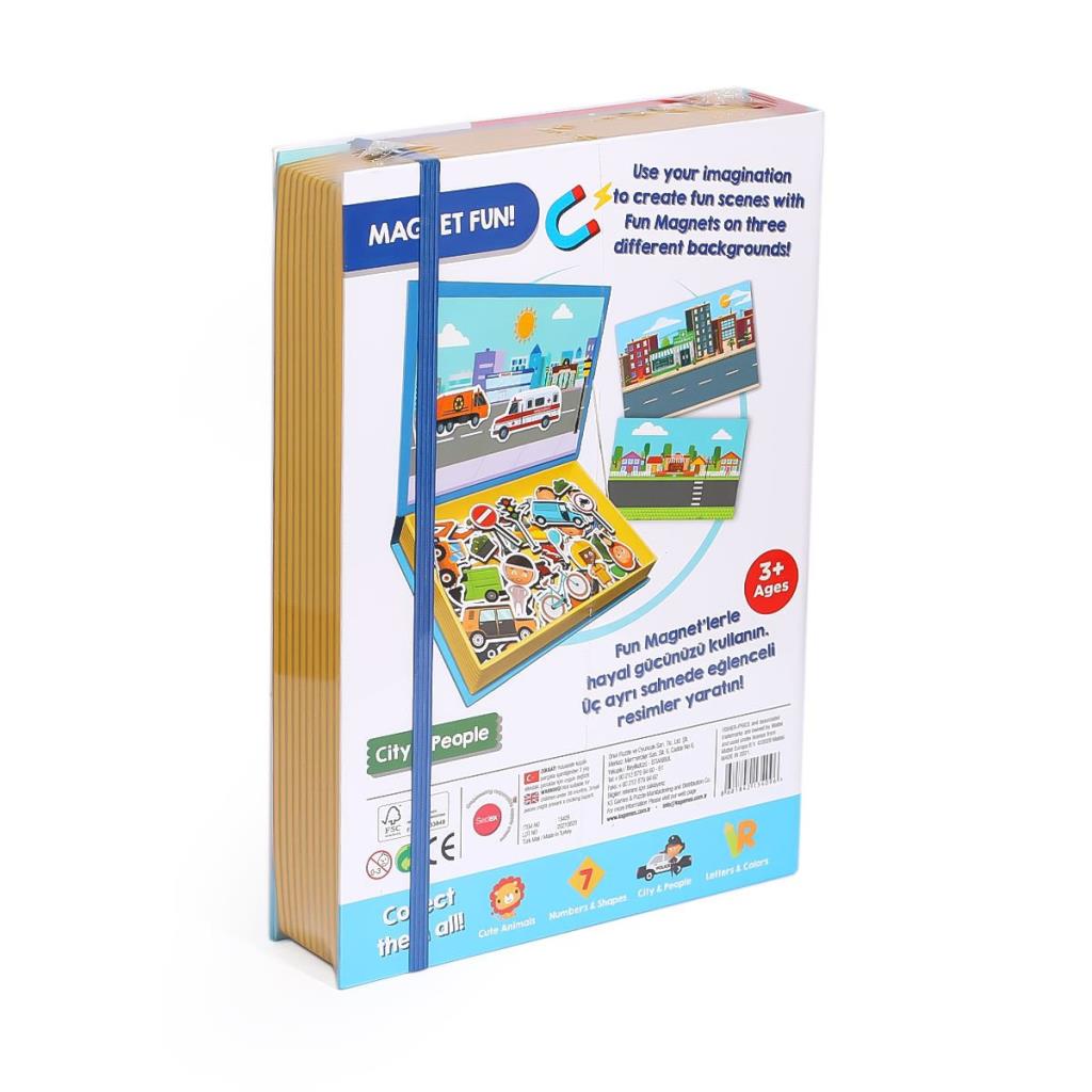 Puzzle bébé Fisher Price FP 13409 City People - KS Puzzle