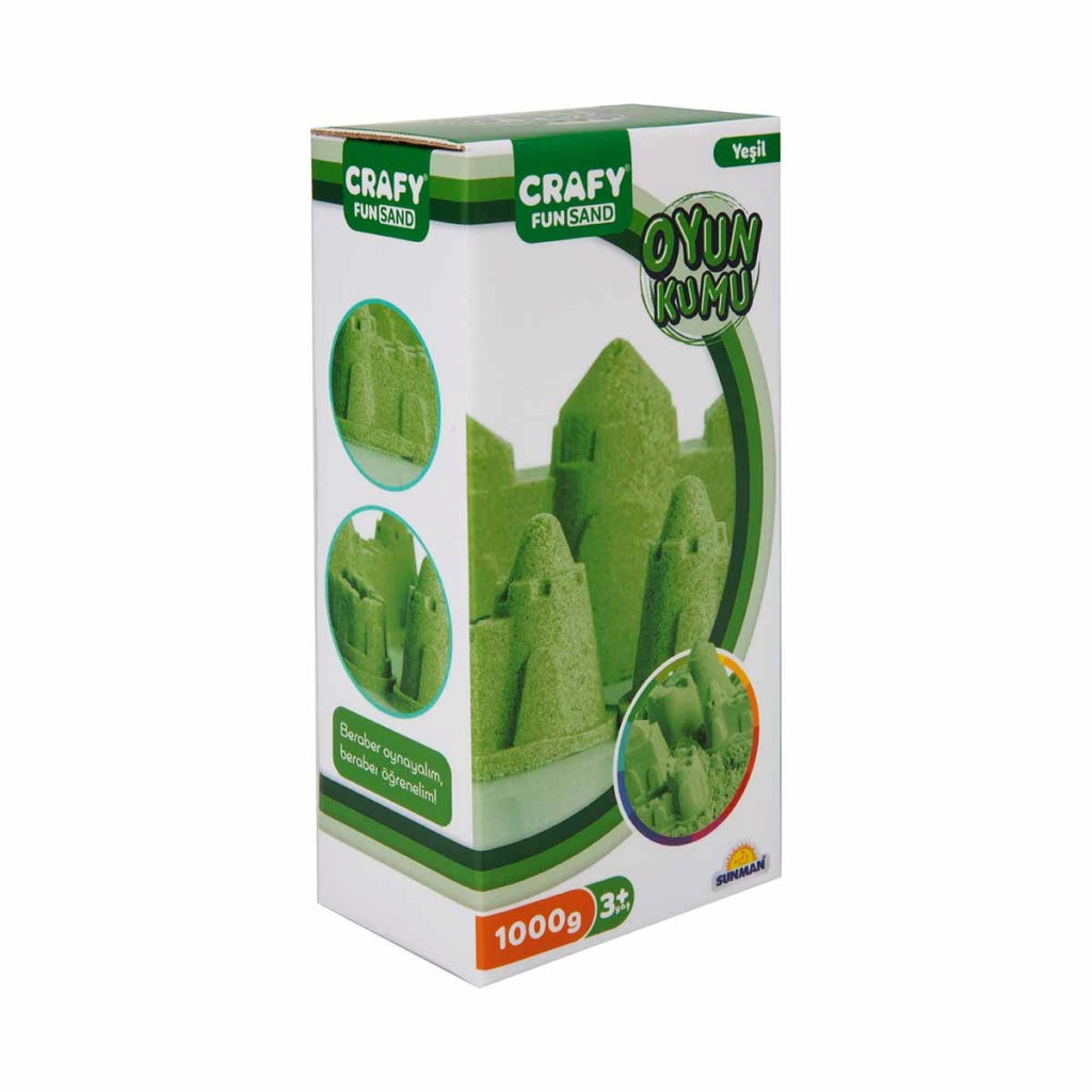 Nessiworld Fun Dough Kinetic Sand 1000 g Green