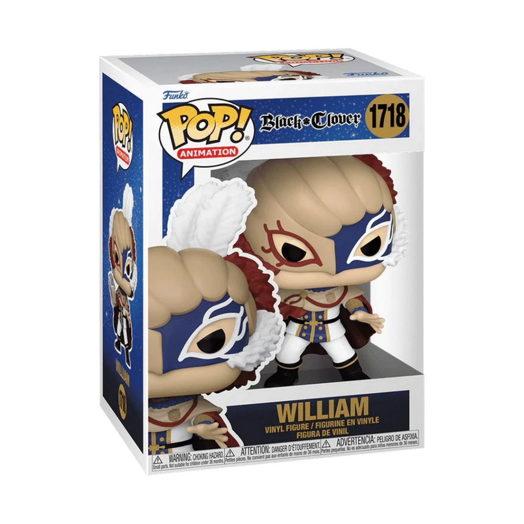 Nessiworld Funko Pop Animation: Black Clover - William