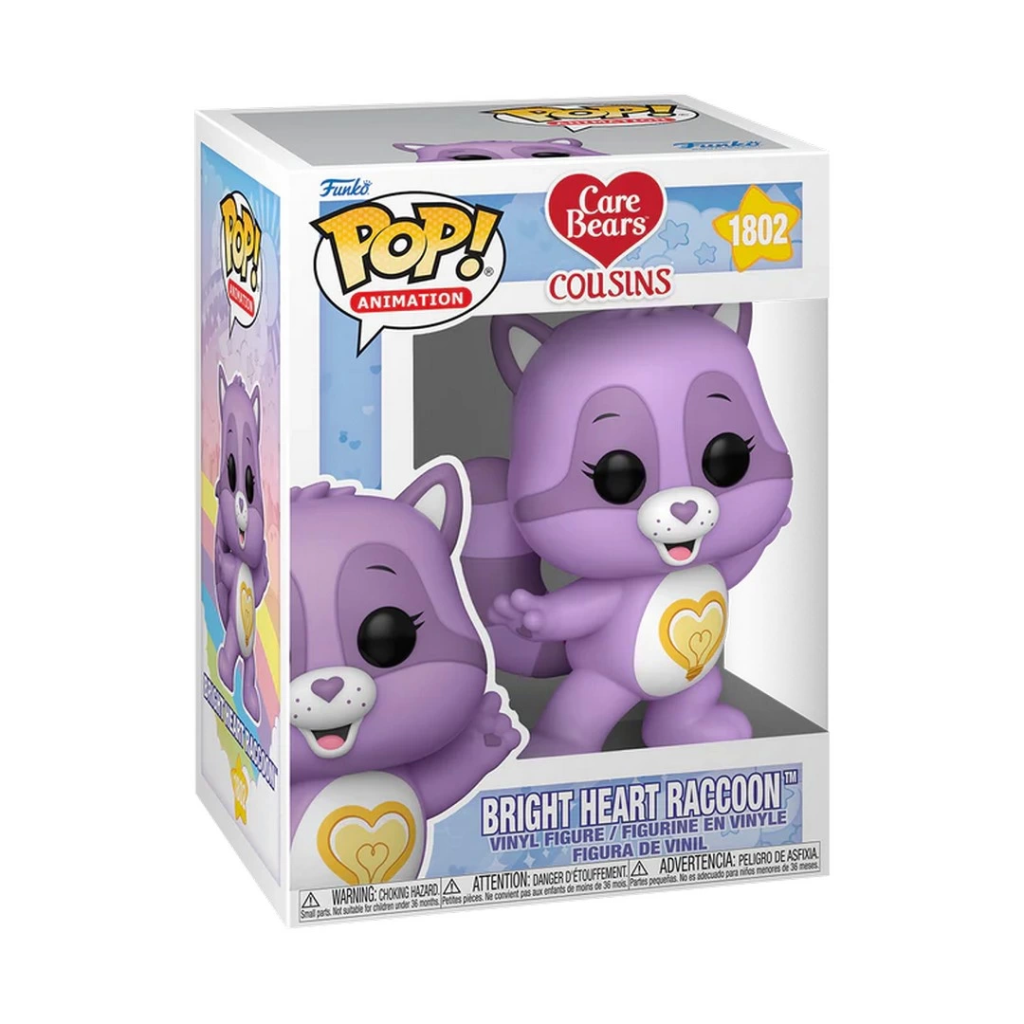 Nessiworld Funko Pop Animation: Care Bears - Bright Heart Raccoon