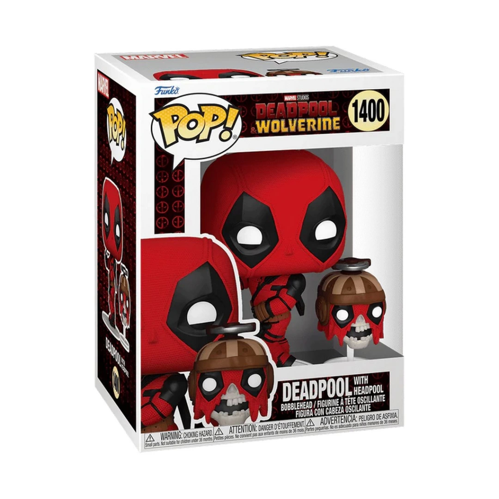 Nessiworld Funko POP &amp; Buddy Marvel : Deadpool avec Headpool