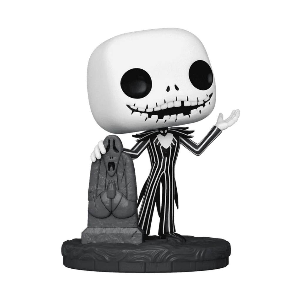 Nessiworld Funko POP Disney : L'Étrange Noël de Monsieur Jack 30e - Jack avec pierre tombale