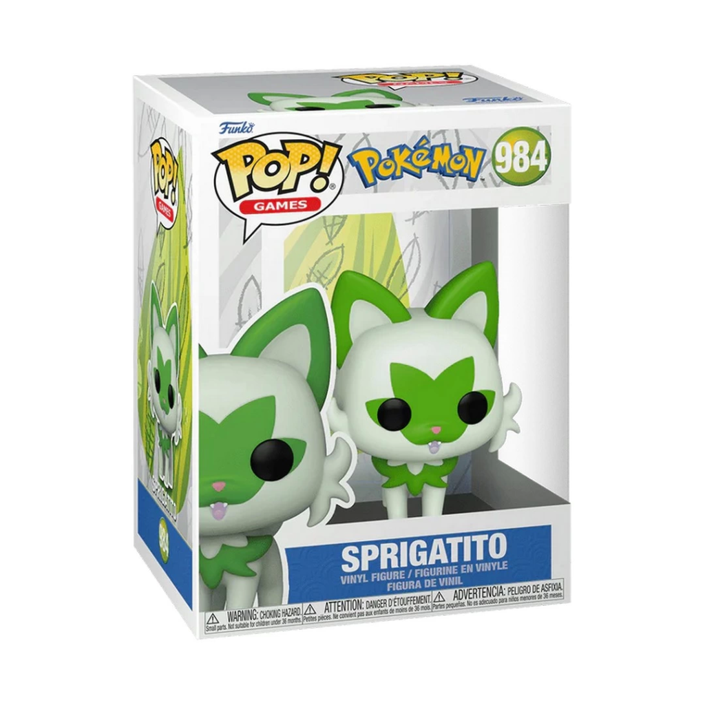 Jeux Funko POP Nessiworld : Pokémon - Sprigatito (EMEA)