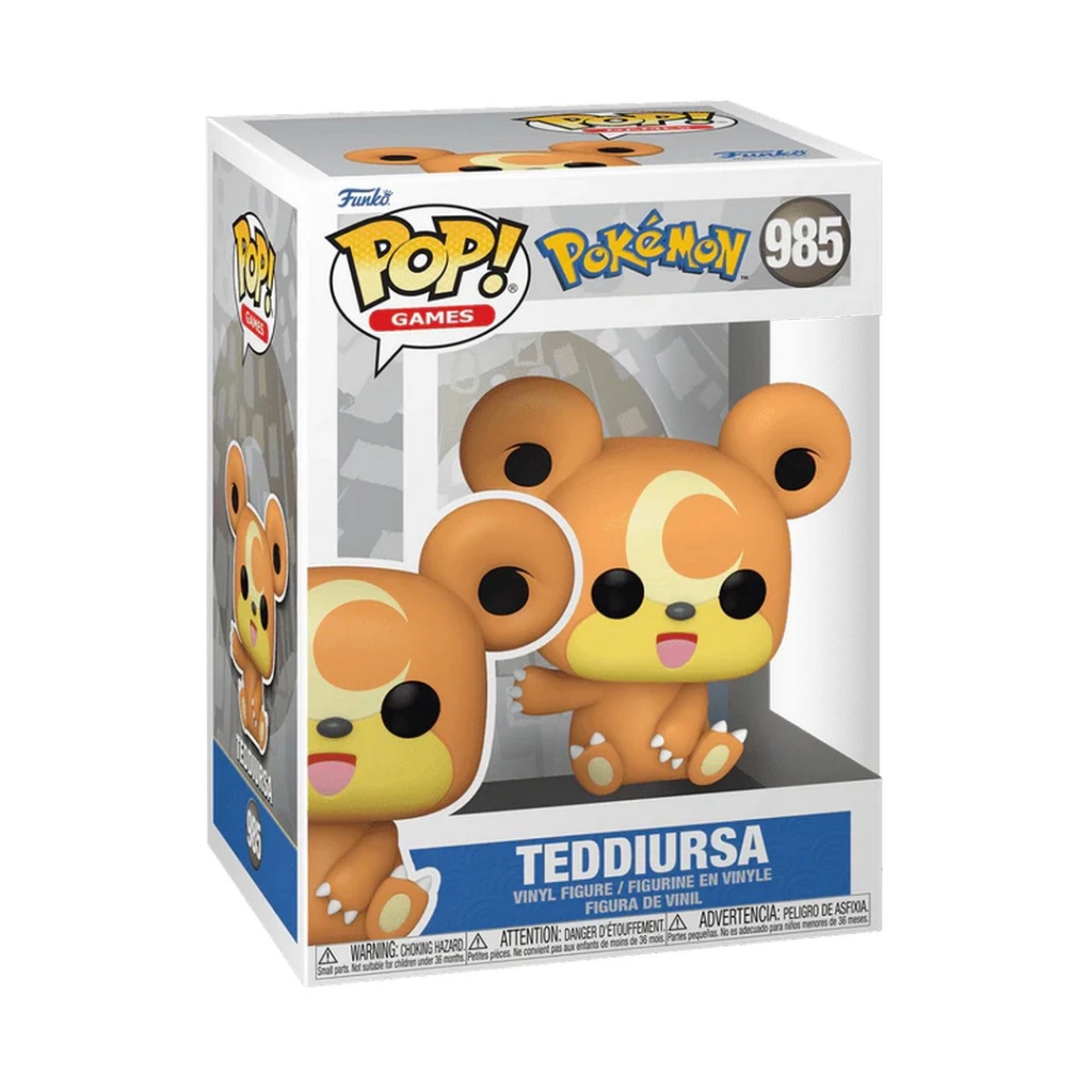 Nessiworld Funko Pop Games: Pokemon-Tteddiursa (EMEA)
