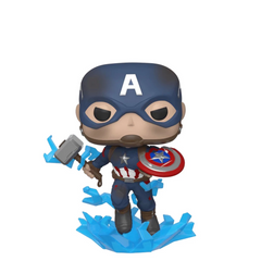 Nessiworld Funko POP Marvel: Endgame Captain America with Broken Shield