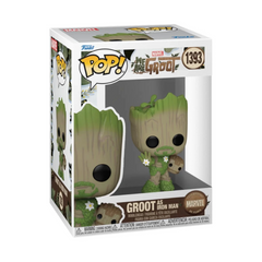 Nessiworld Funko Pop Marvel: Groot as Iron Man