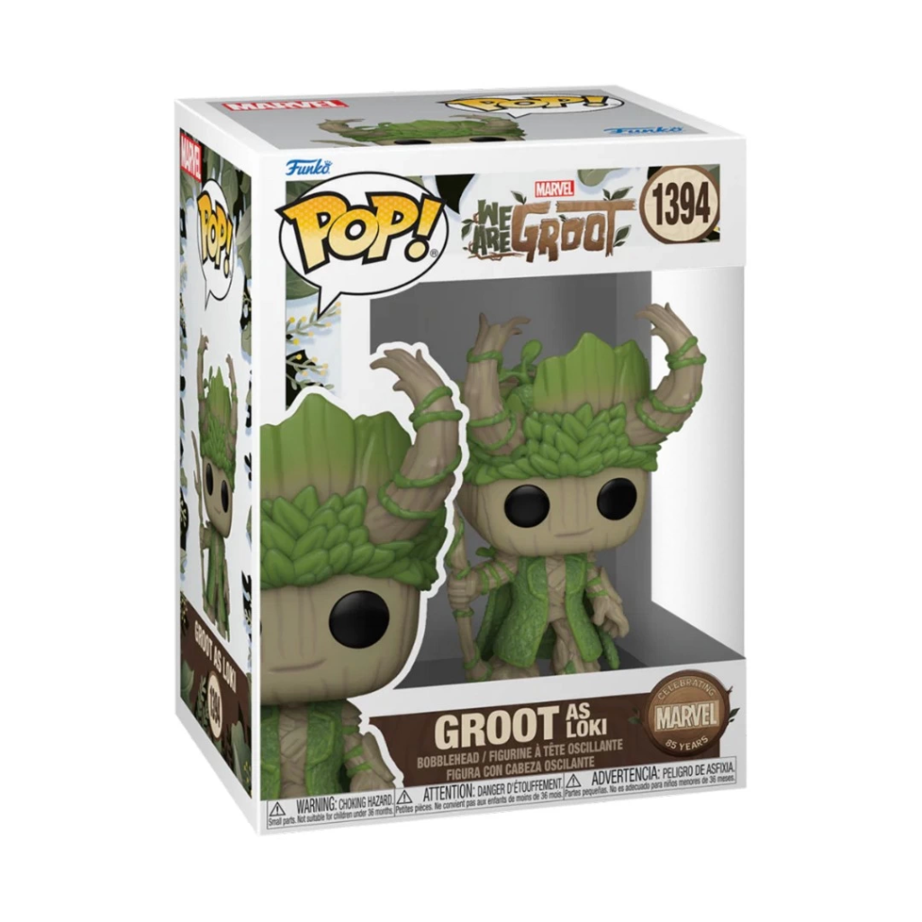 Nessiworld Funko POP Marvel: Groot as Loki