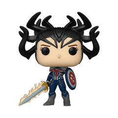 Nessiworld Funko POP Marvel : Et si S2 - Infinity Captain Carter