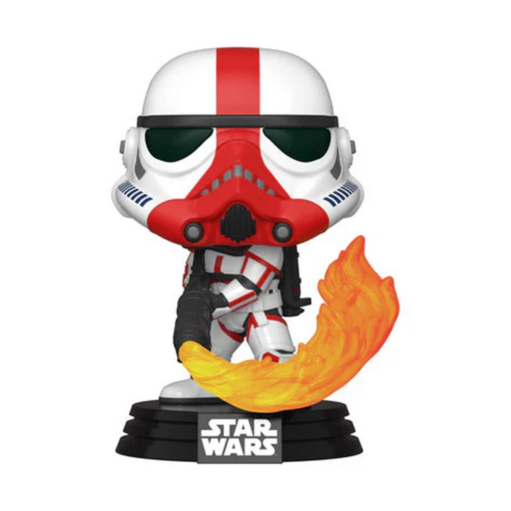 Nessiworld POP! Star Wars The Mandalorian Incinerator Trooper 45542