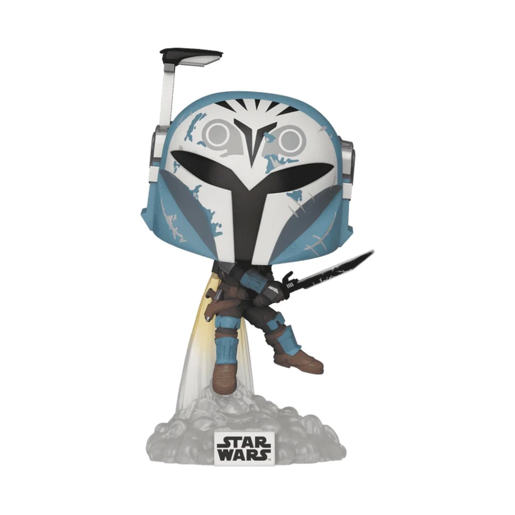 Messi World Funko Pop Star Wars: The Mandalorian-Katan with/Darksaber و Jet Pack