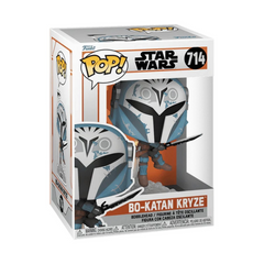 Messi World Funko Pop Star Wars: The Mandalorian-Katan with/Darksaber و Jet Pack