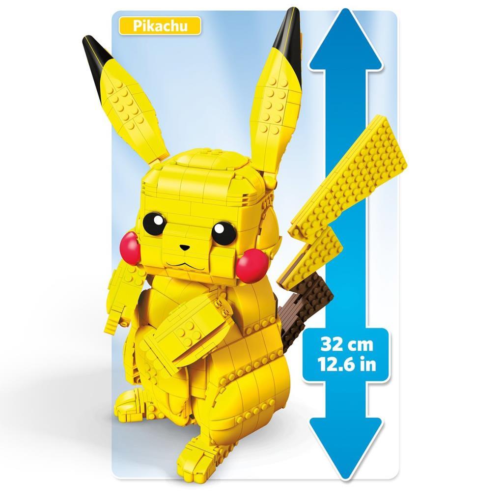 FVK81 MEGA™ Pokémon™ Jumbo Pikachu Figure 825 pieces Ages 8+