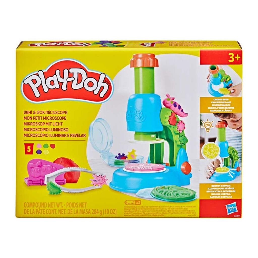 Nessiworld G0494 Play-Doh Microscope lumineux +3 ans