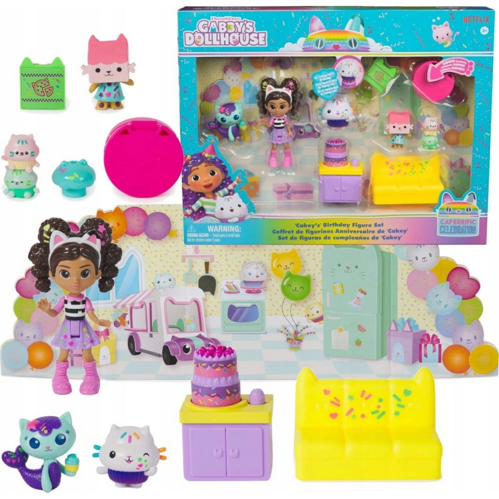 Nessiworld Gabby's Doll House Cakey's Birthday