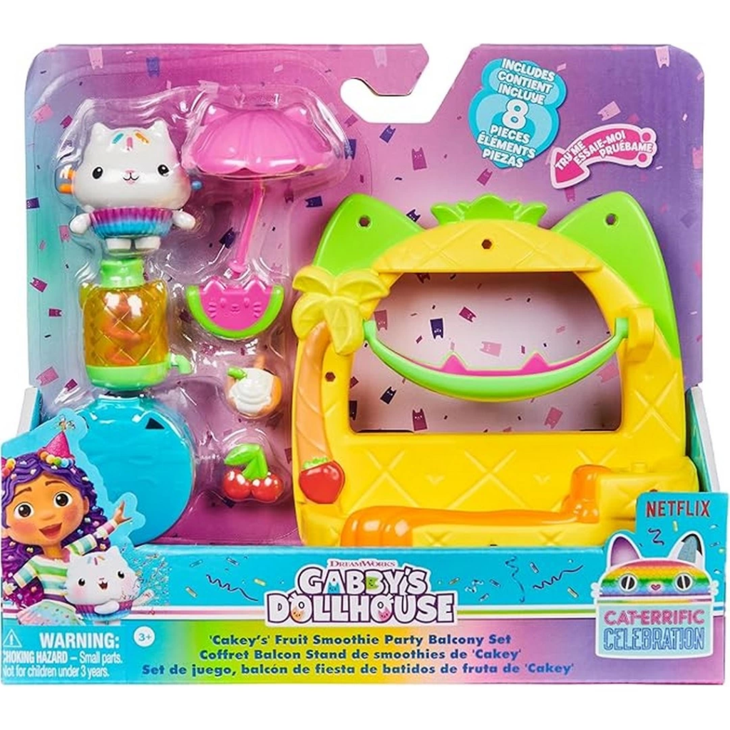 Nessiworld Gabby's Dollhouse Balkon Takımı Figür Set