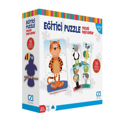 Nessiworld Games Educational Puzzle Cheerful Animals 36 Pieces 5028