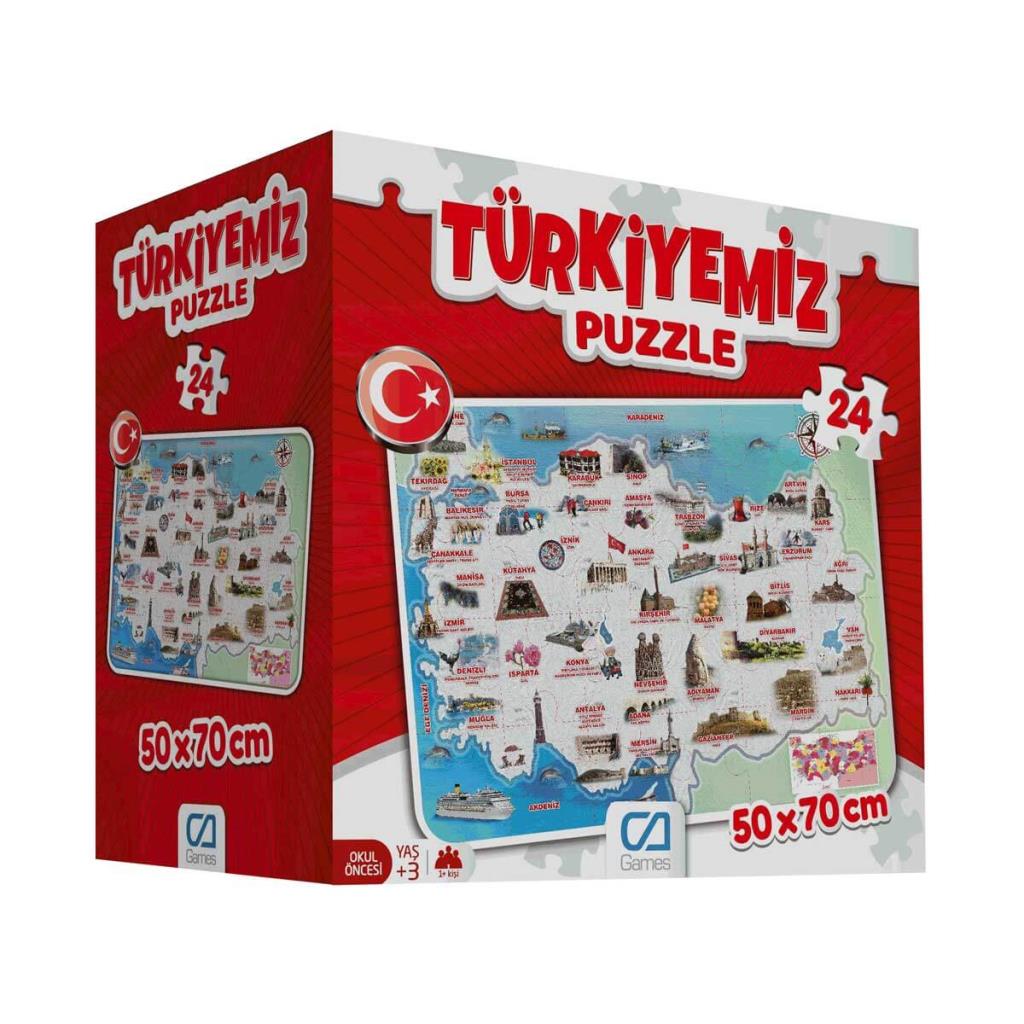 Nessiworld Games Turkey Puzzle 24 Pieces 5079