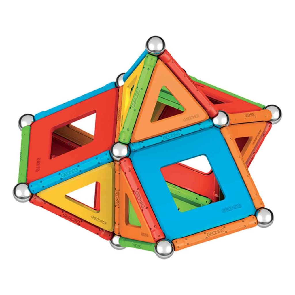 Nessiworld Geomag Supercolor Panels Magnetic Intelligence Game 78 Pieces S01000379