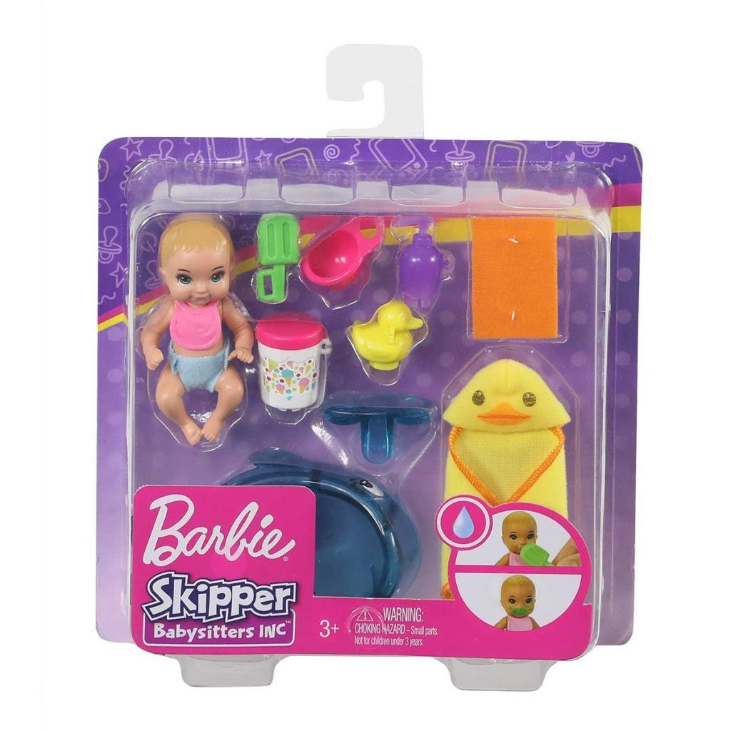 GHV83 Featured Mini Dolls Barbie Babysitter